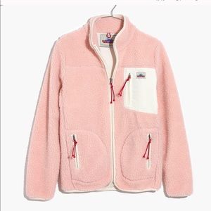 NWT Madewell X Penfield Pink Fleece